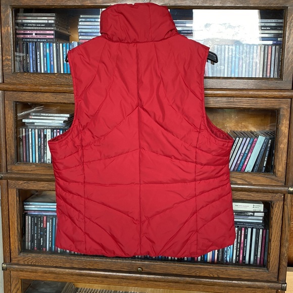 KENNETH COLE REACTION Down Puffer Vest Red Size XL - Picture 2 of 10